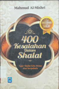 Image of 400 Kesalahan dalam Shalat